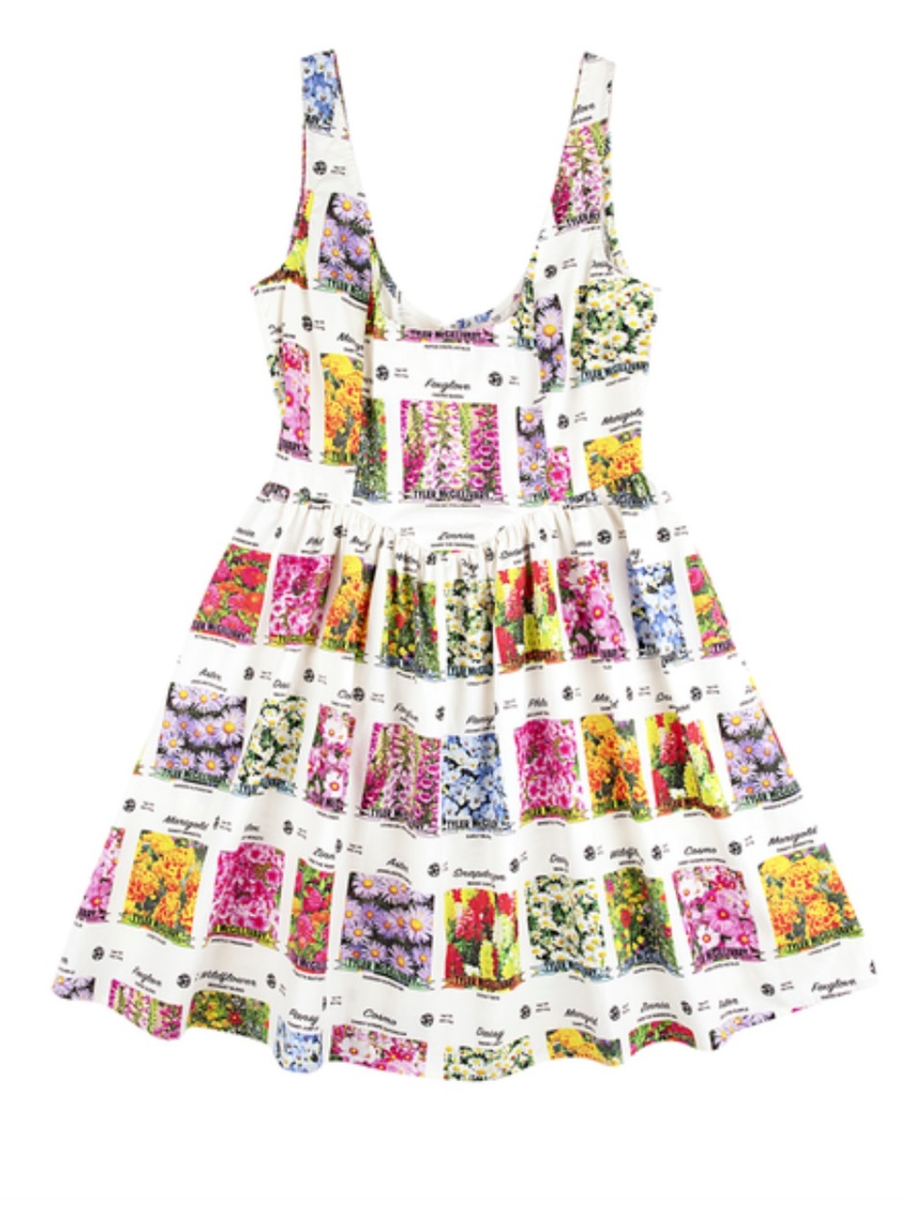 Tyler Mcgillivary Seed packet mini dress - Picture 4 of 4